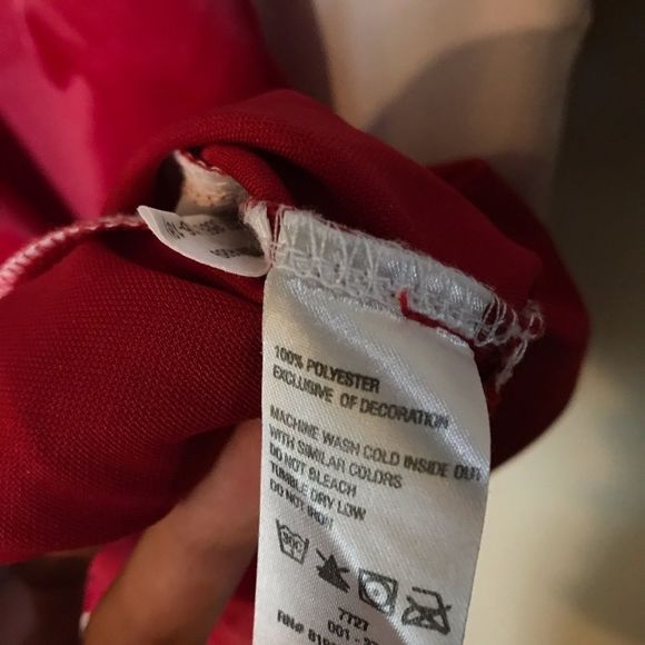 Jordan Jersey Tank RN# 61917 CA# 18702 Red and white basketball jersey revolve - Picture 5 of 6